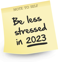 BLOG. Feel Less Stressed